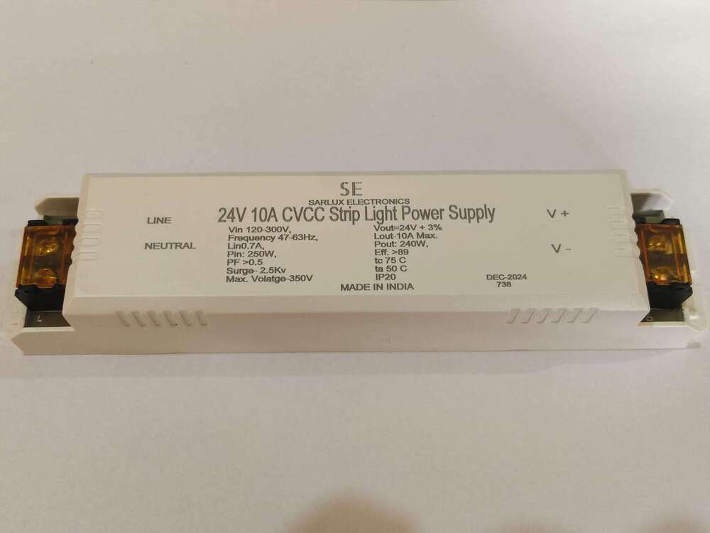 24v 10a Cvcc Strip Light Power Supply