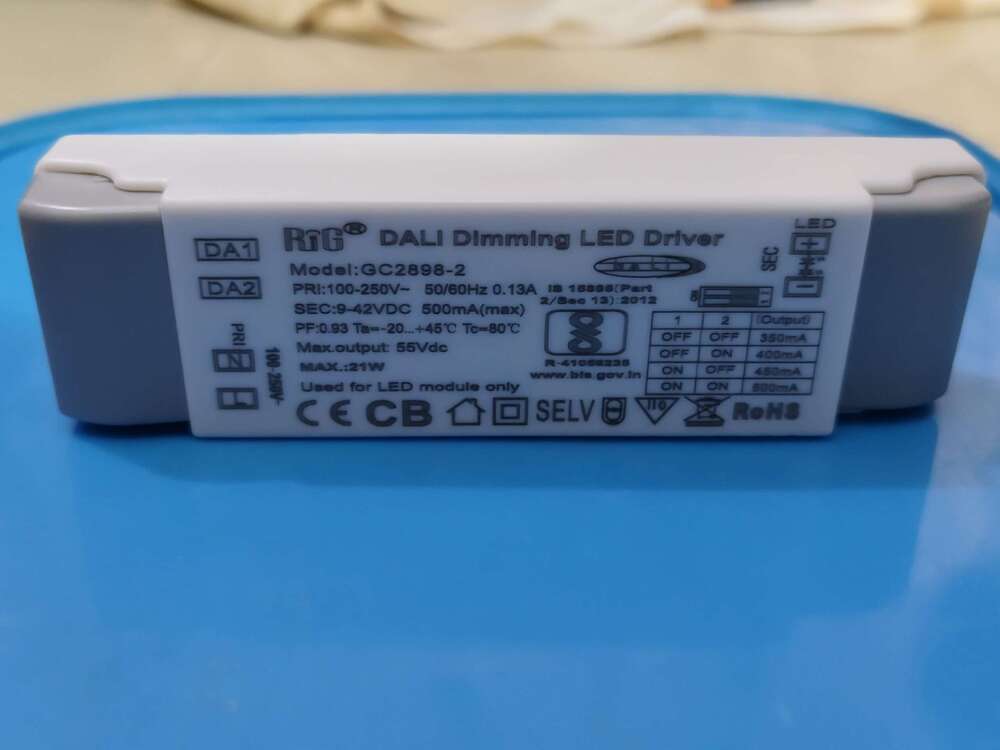 DALI 20W 500mA LED Driver