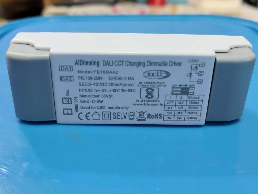 Dali Dt8 6 12w 150 300ma LED Driver