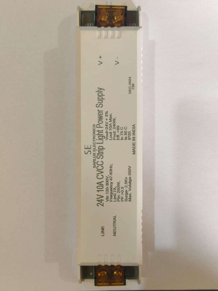24v 10a Cvcc Strip Light Power Supply