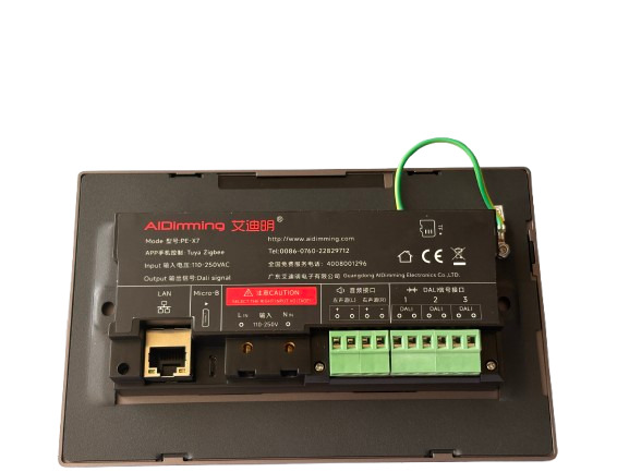Dali Scene Panel X7 Touchscreen Lighting Control Panel