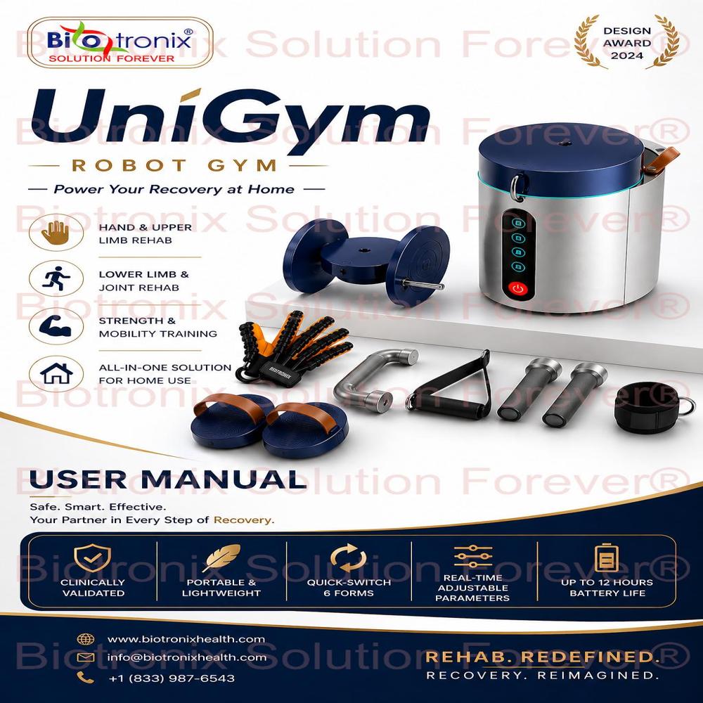 UniGym Advanced Rehabilitation Robot for Daily Therapy
