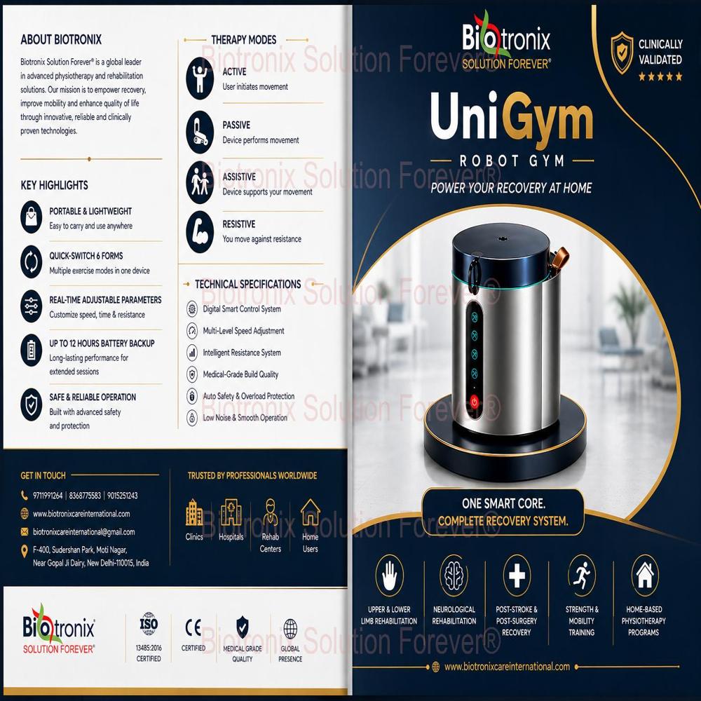 UniGym Intelligent Recovery Exercise System for Physiotherapy