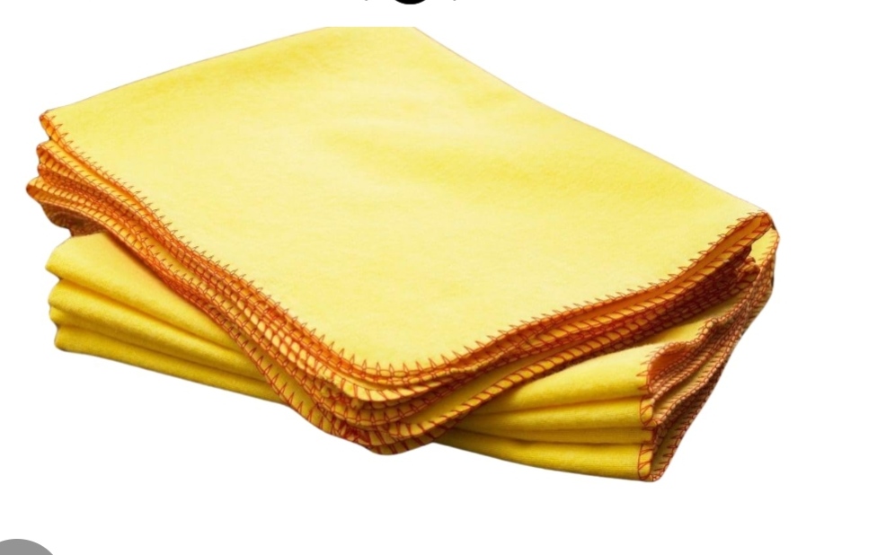 Yellow Duster Cloth