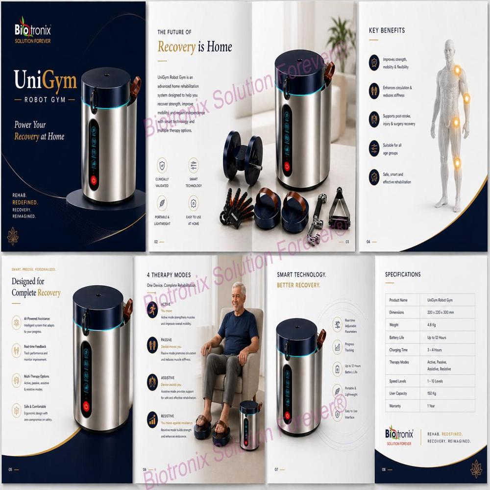 UniGym Portable Physiotherapy Recovery Robot Gym