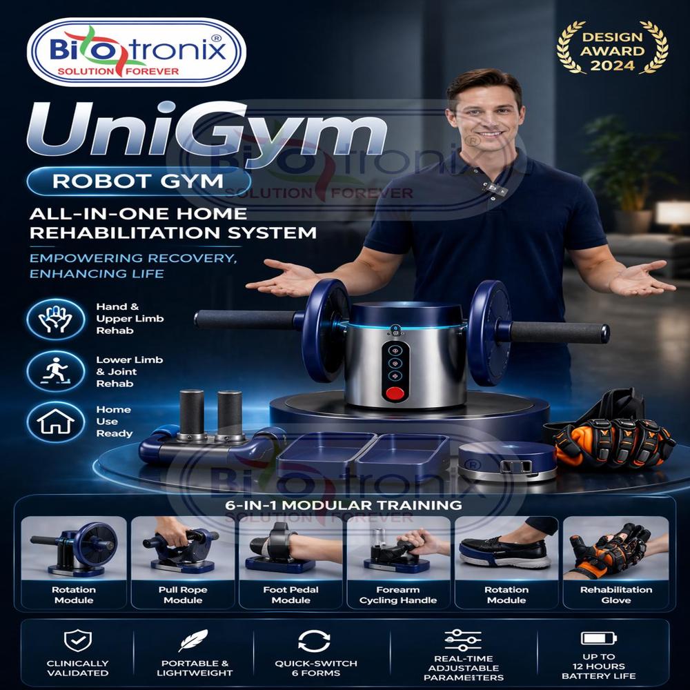 UniGym Advanced Rehabilitation Exercise Robot for Clinics