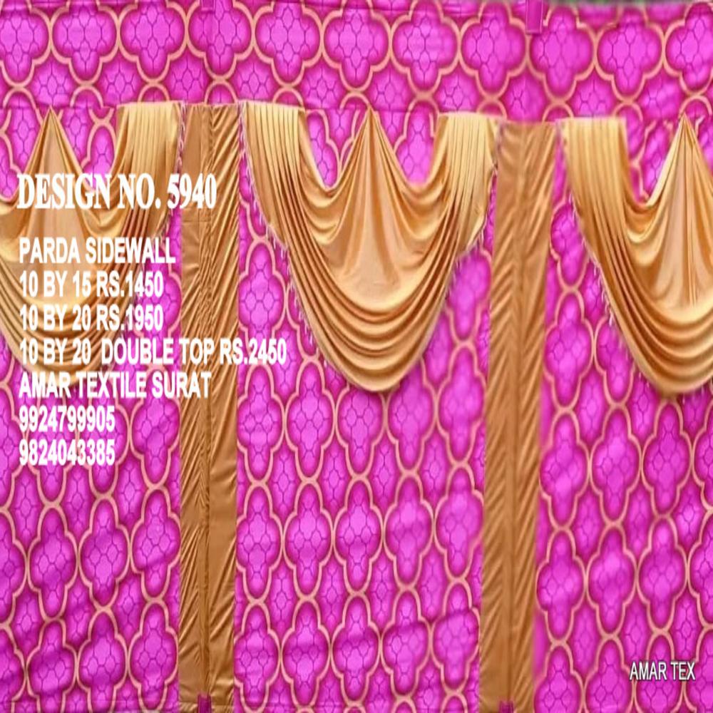 New Fancy Parda Design - Application: Pandal
