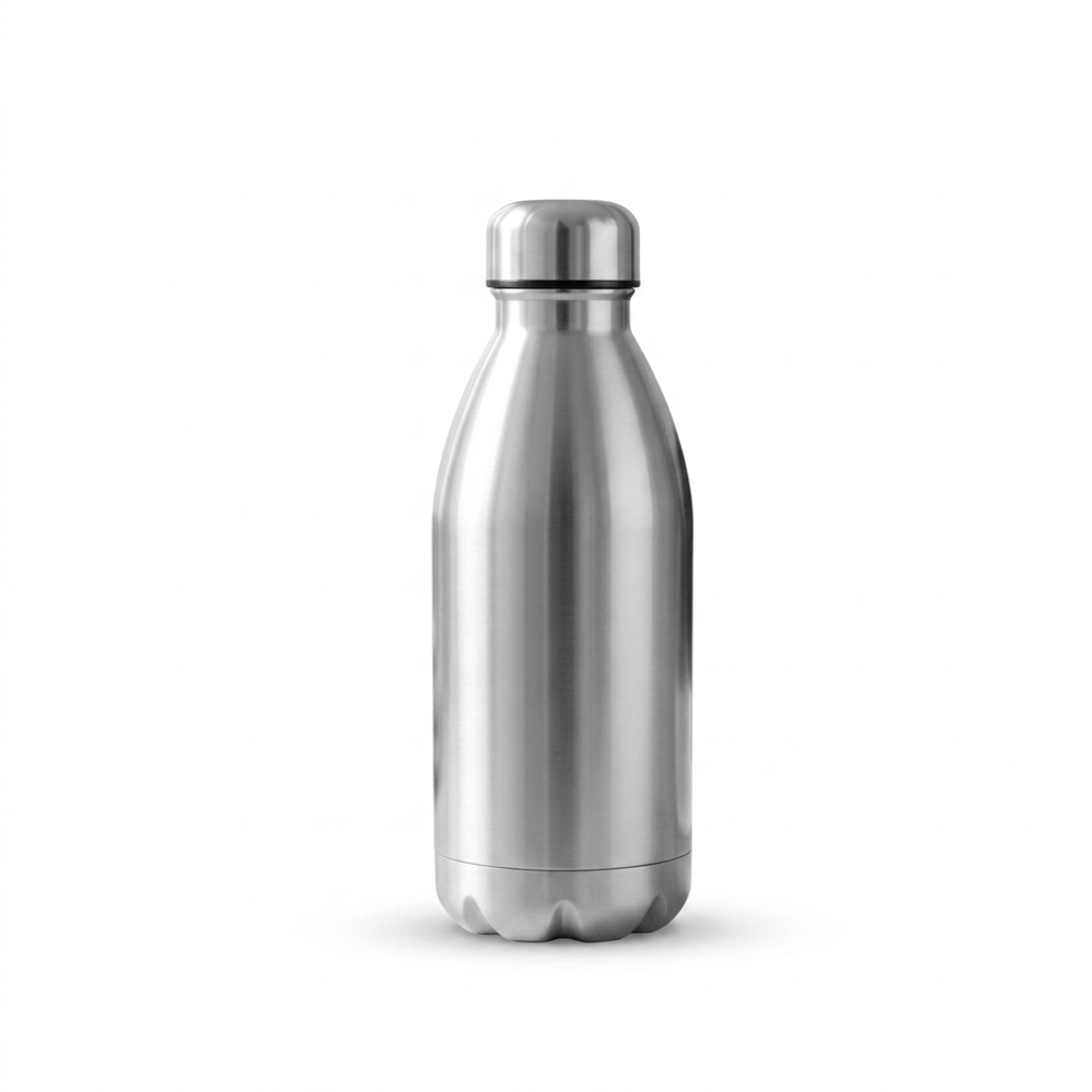Stainless Steel Cola Bottle(hot And Cold) 500ml - Color: Silver (custom Colors Available)