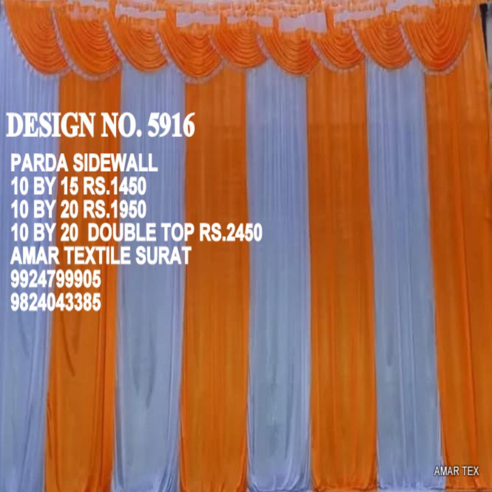 Fancy mandap parda