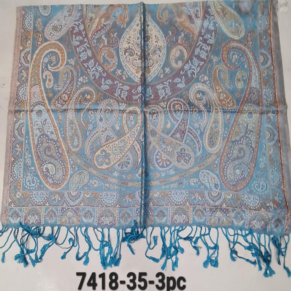 Art Silk Jamawar Stoles