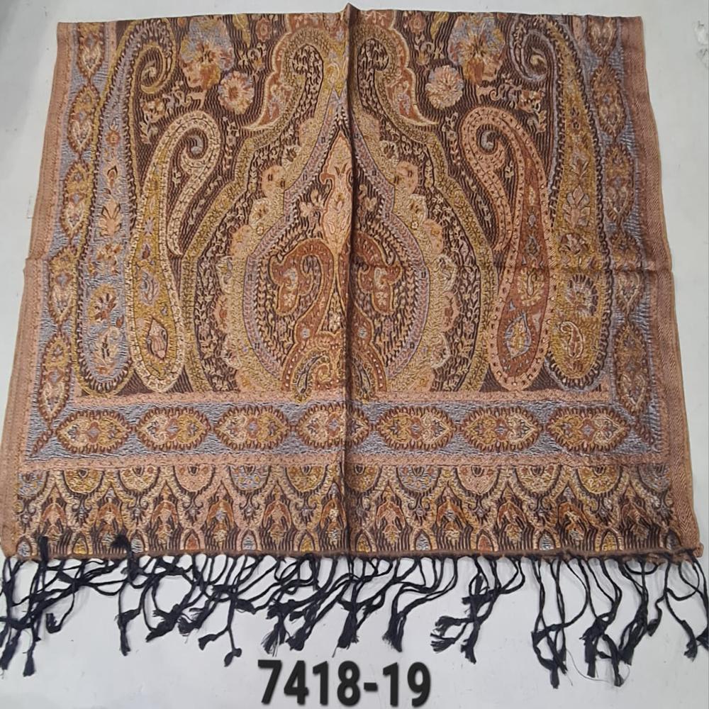 Art Silk Jamawar Stoles