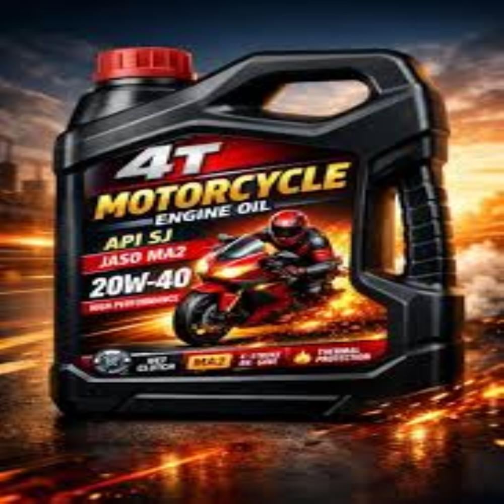 Motorcycle Engine Oil API SJ JASO MA2 4T 20W40
