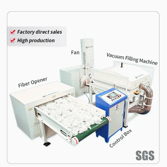 Cotton Pillow Filling Machine Cushion Stuffing Wool Carding Opener Fiber Opening Machine