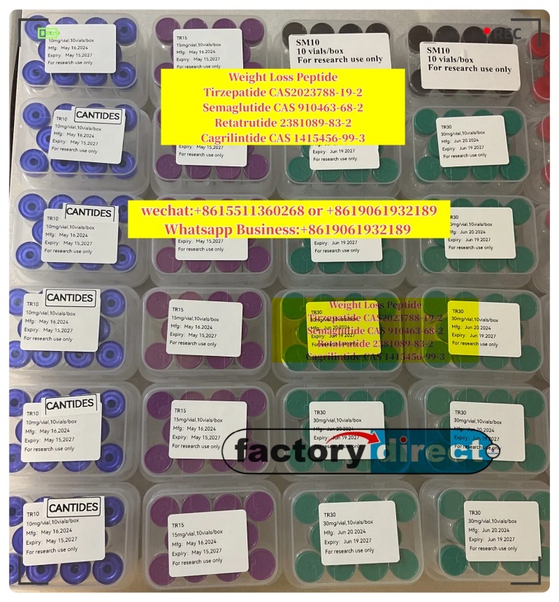 Ready Stock Tirzepatide CAS 2023788-19-2 with Best price!