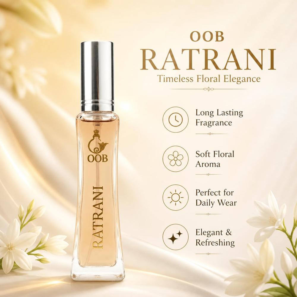 OOB Natural Ratrani Perfume Intense Unisex Perfume