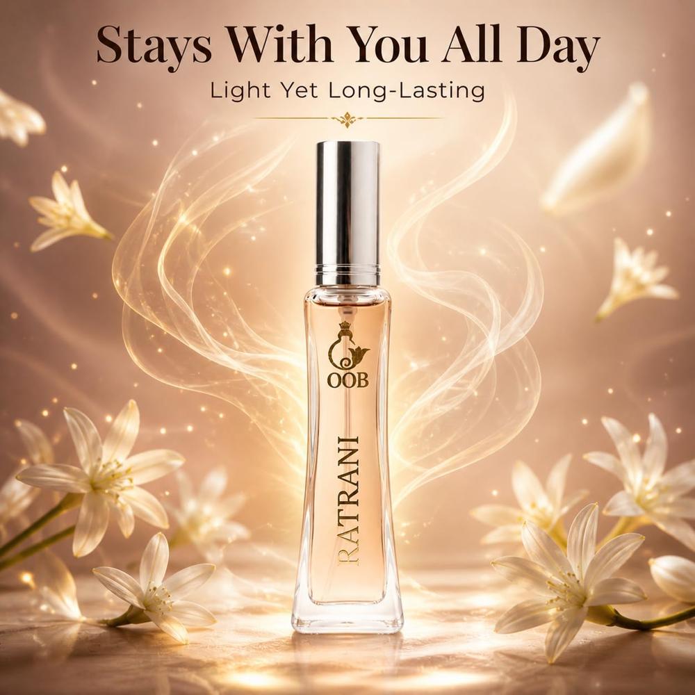 OOB Natural Ratrani Perfume Intense Unisex Perfume