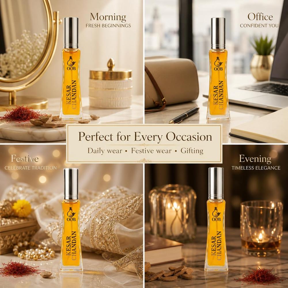 oob Kesar Chandan Perfume Spray for Men & Women