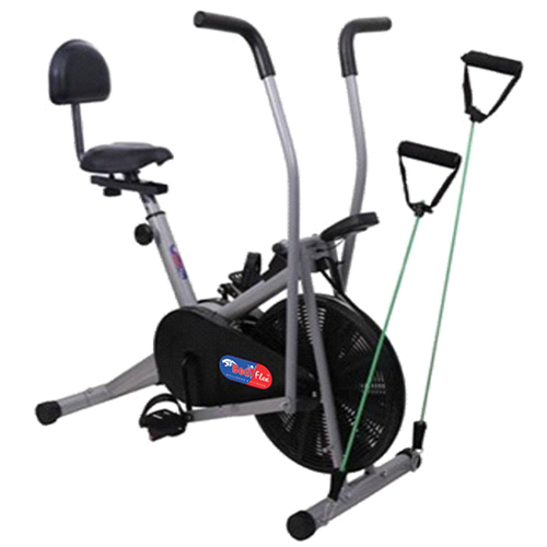 BAST-M2 Moving Seat - Back Support And Toing Tube Air Bike