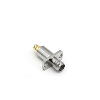 SMA Female to SMP Female Flange Stainless Steel Floating Adapter