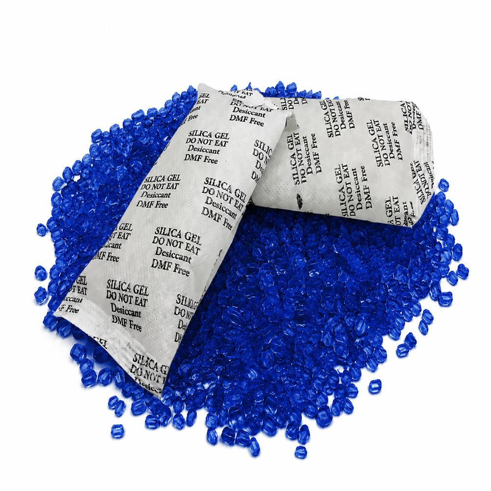 Silicagel Blue Crystal 50 & 100 Gm Pouch