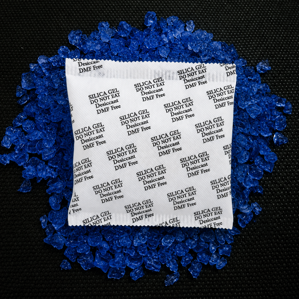 Silicagel Blue Crystal 50 & 100 Gm Pouch