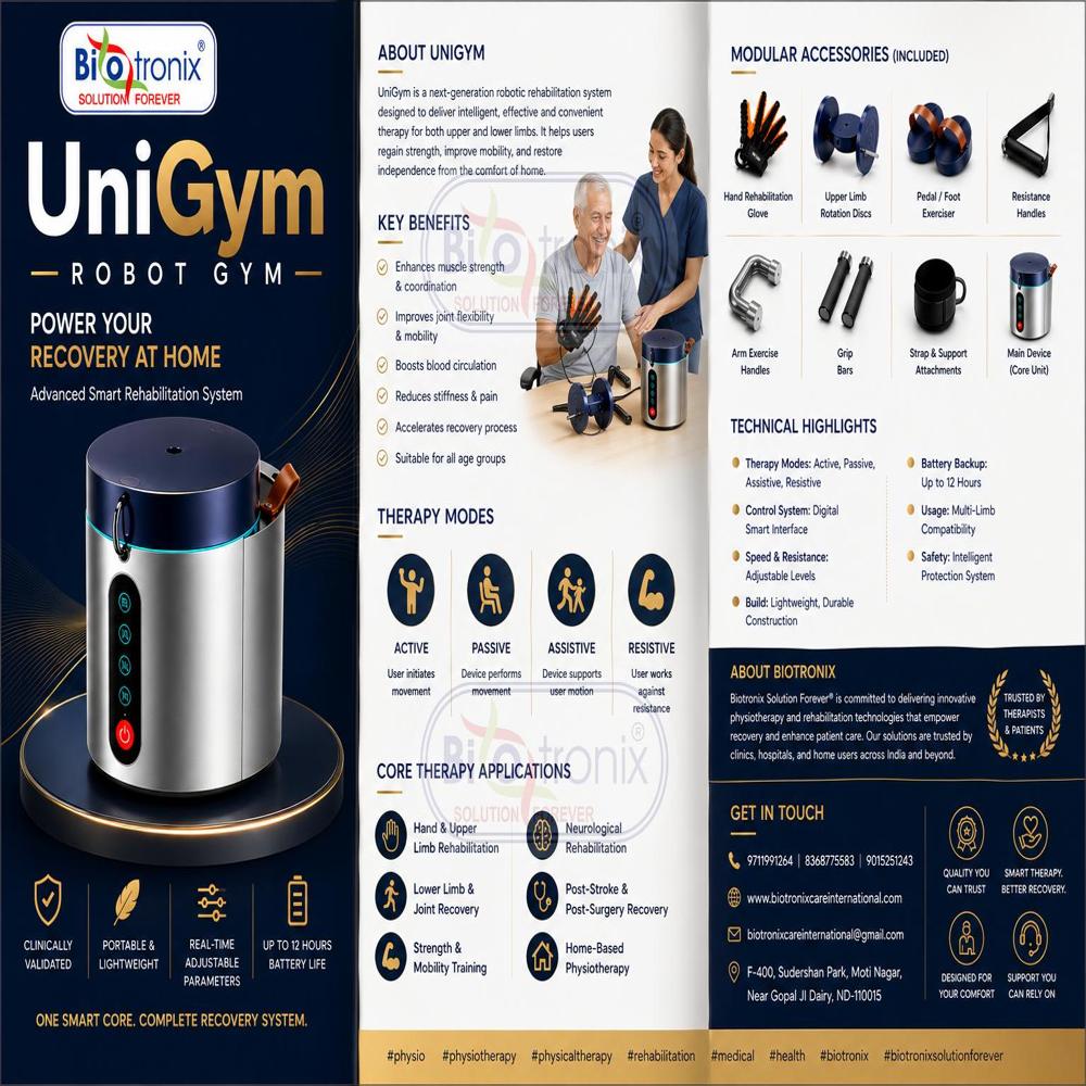 UniGym Intelligent Therapy Equipment for Recovery Programs