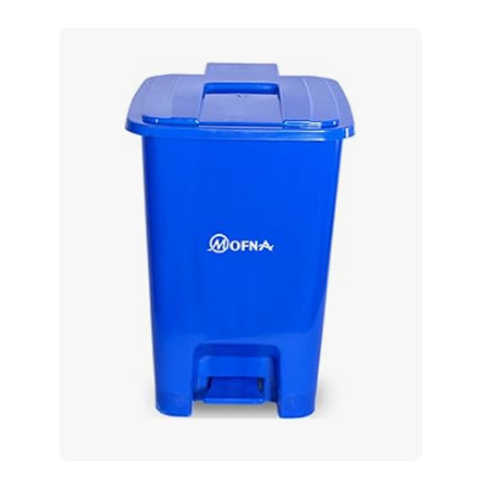 Bio Medical Blue Plastic Pedal Dustbin, 10 Liter
