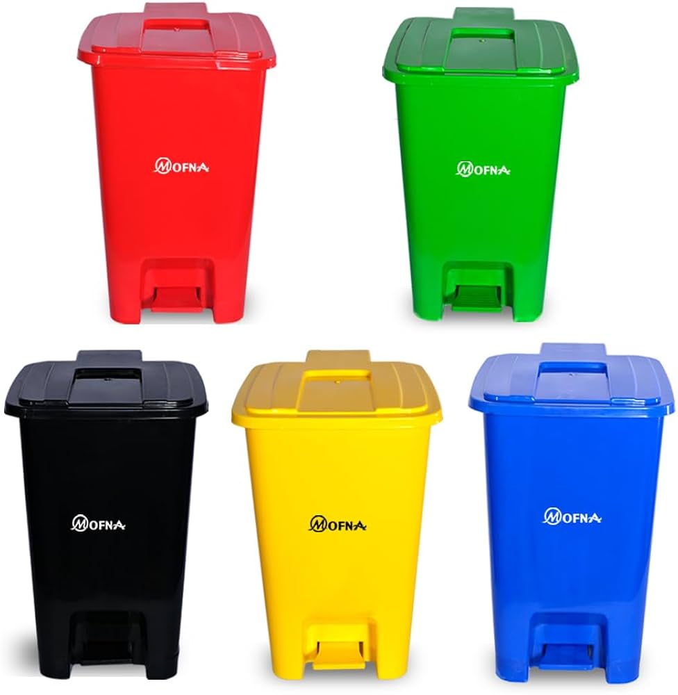 Bio Medical Blue Plastic Pedal Dustbin, 10 Liter