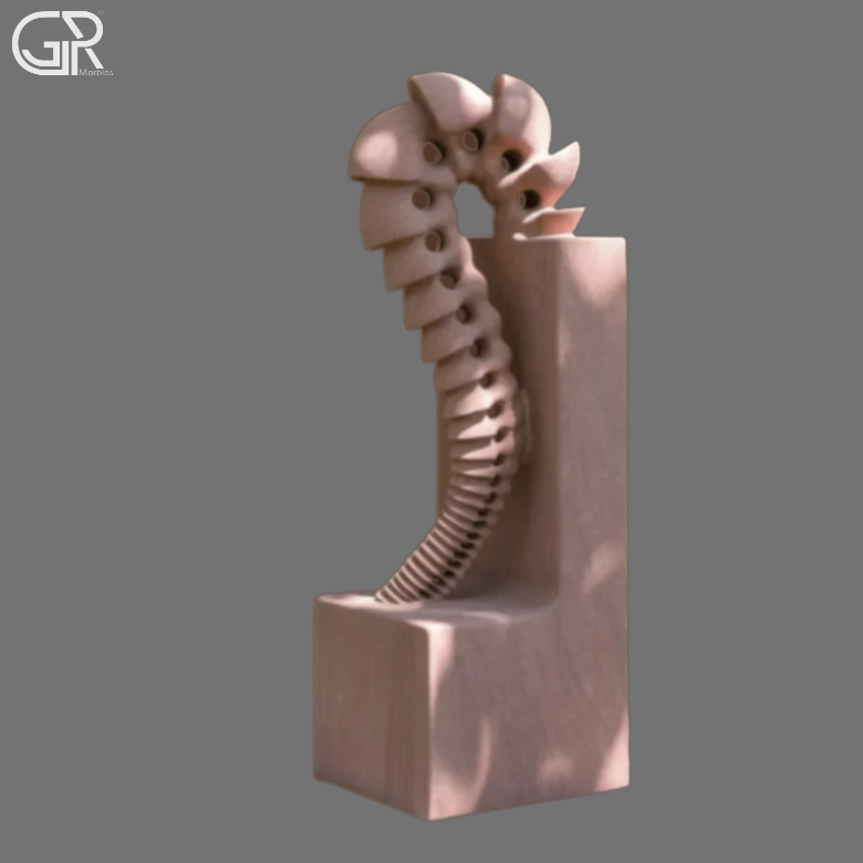 Figurative Sandstone Sculpture