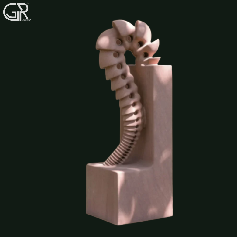 Figurative Sandstone Sculpture
