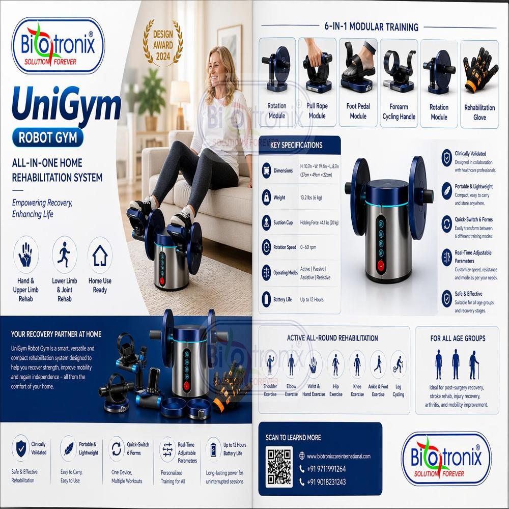 UniGym Smart Motorized Recovery and Rehab Machine