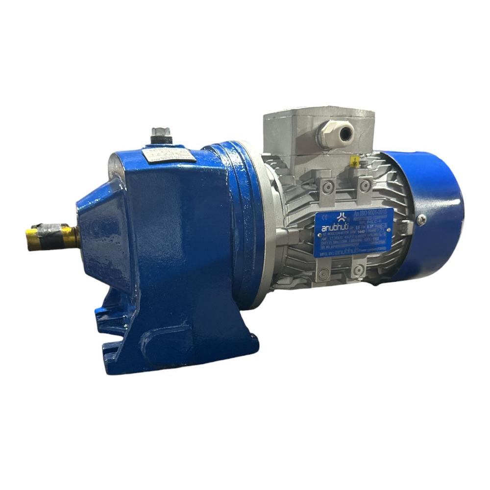 Mild Steel Inline Geared Motor