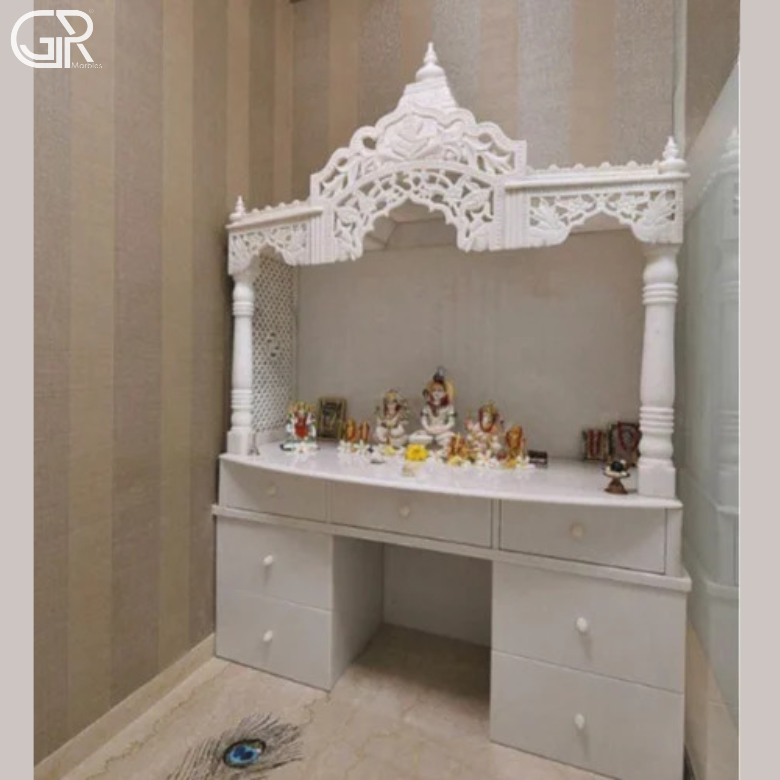 White Marble Temple, (Ht-7.5ft)