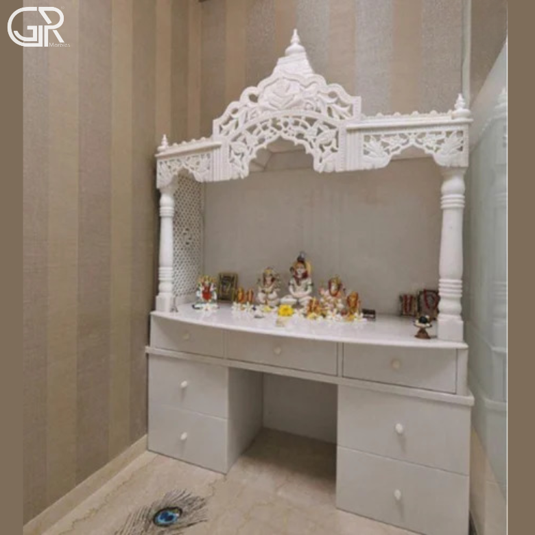 White Marble Temple, (Ht-7.5ft)