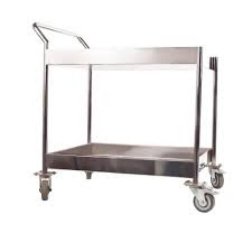 Stainless Steel Serving Trolley