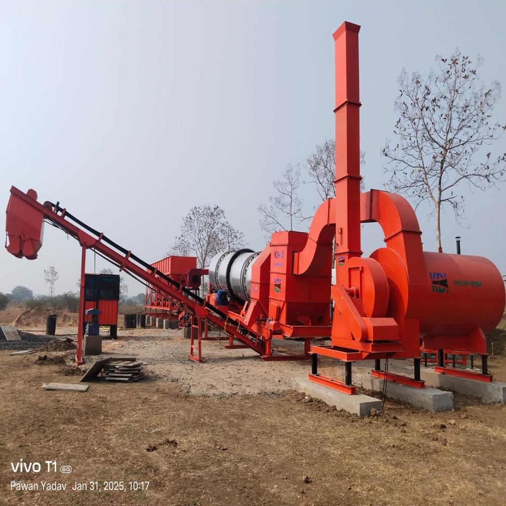 120 Tph Asphalt Drum Mix Plant