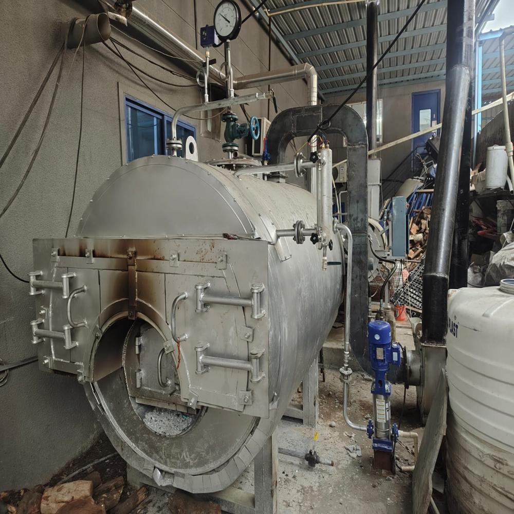 Wood Fired Steam Boiler