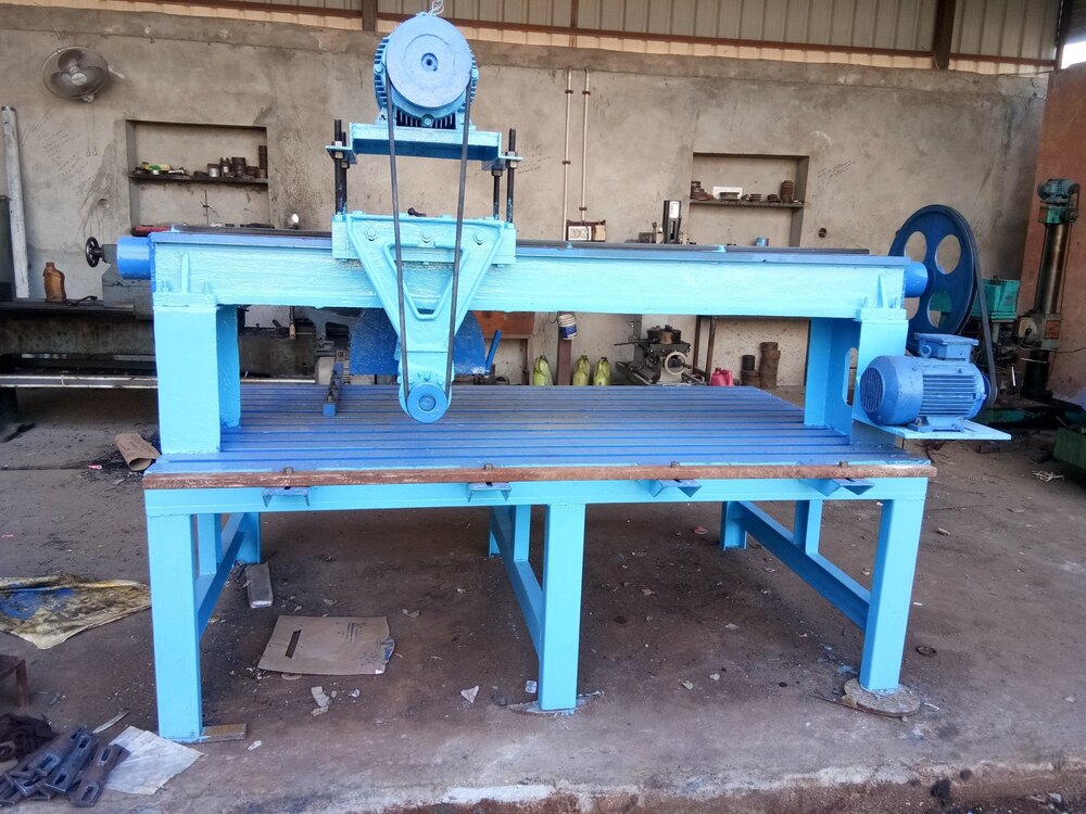 Screw Type Stone Marble Cutting Machine