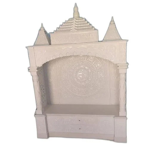 Indoor White Marble Temple