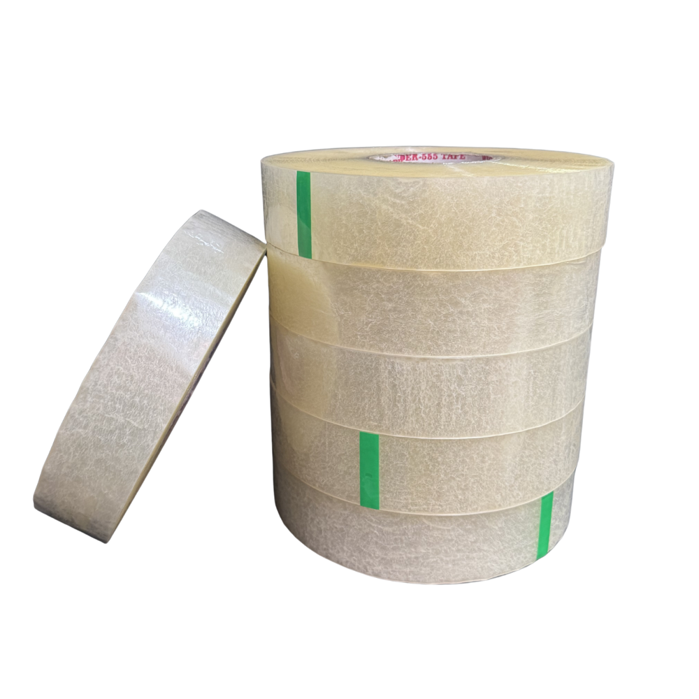 Transparent Self Adhesive Tape - High-quality Durable Material, Various Thicknesses In Millimeters, Transparent Color, Pressure-sensitive Single-sided Adhesive