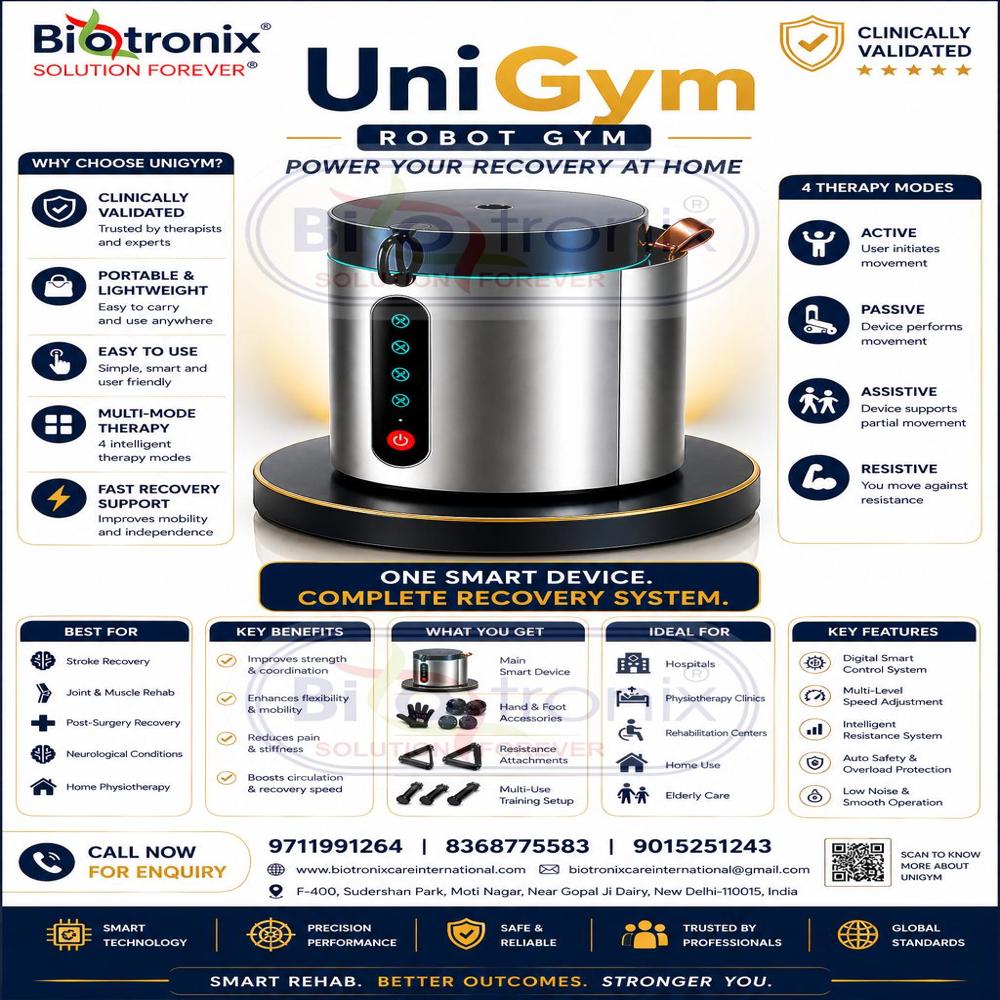 UniGym Smart Recovery Robot for Functional Rehabilitation