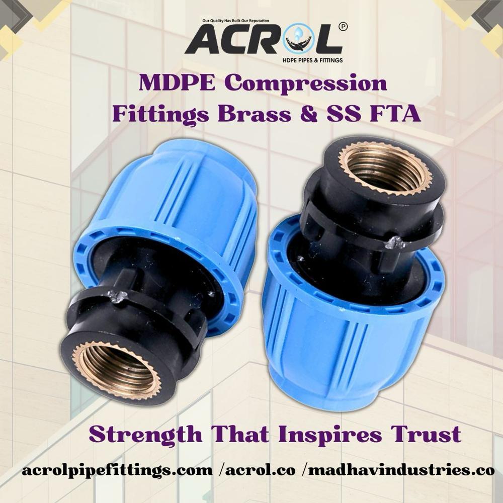 Compression Brass Fta - Coating Type: Nickel