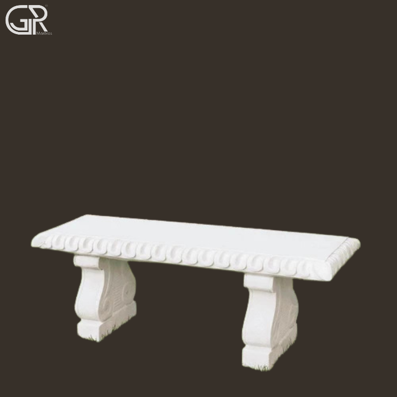 stone Marble Bench