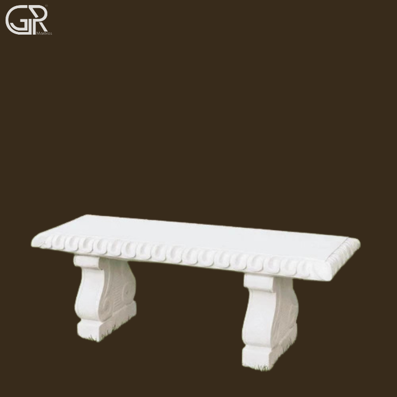 stone Marble Bench