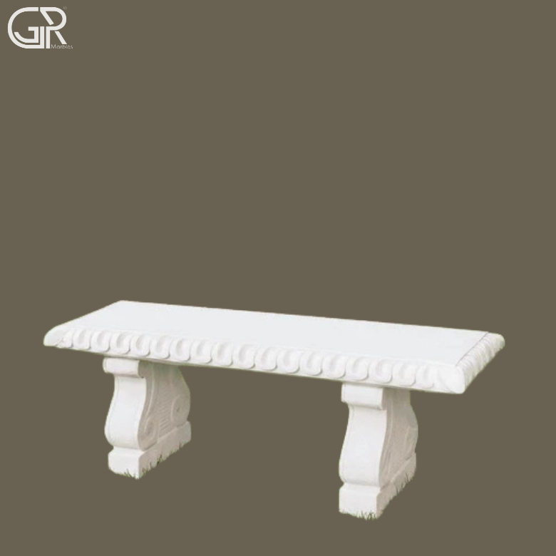 stone Marble Bench