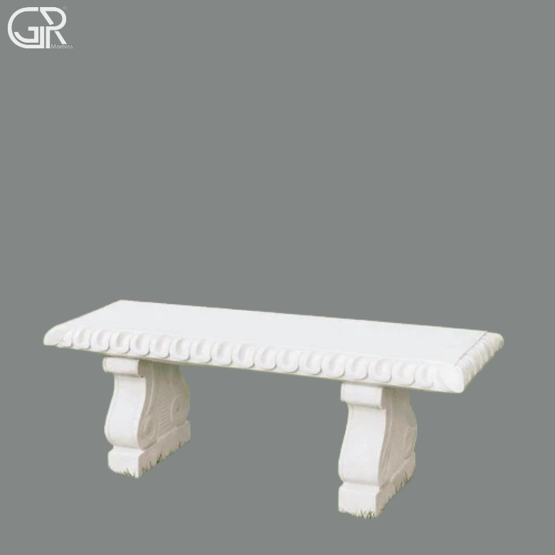 stone Marble Bench