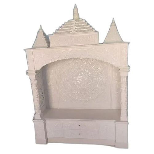 Indoor White Marble Temple