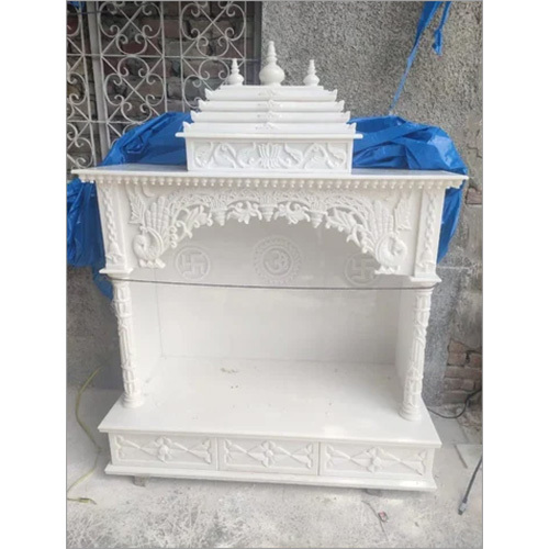 Pure White Marble Temple