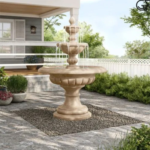 Sandstone Garden Water Fountain