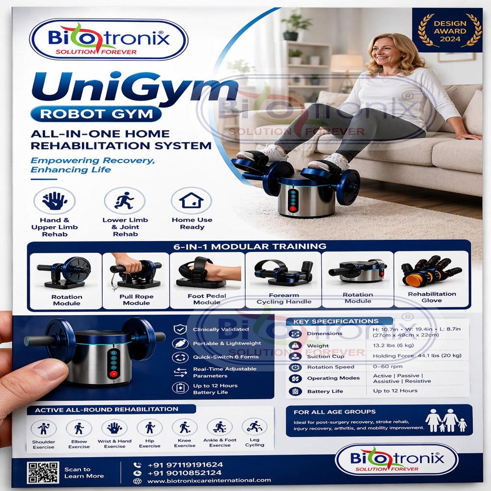 UniGym Intelligent Physical Therapy Exercise Robot